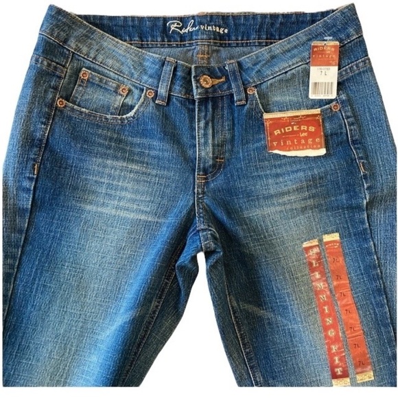 NWT Riders by Lee, Vintage Collection No. 6 Bootcut‎ Jeans, Size 7L - Picture 1 of 13